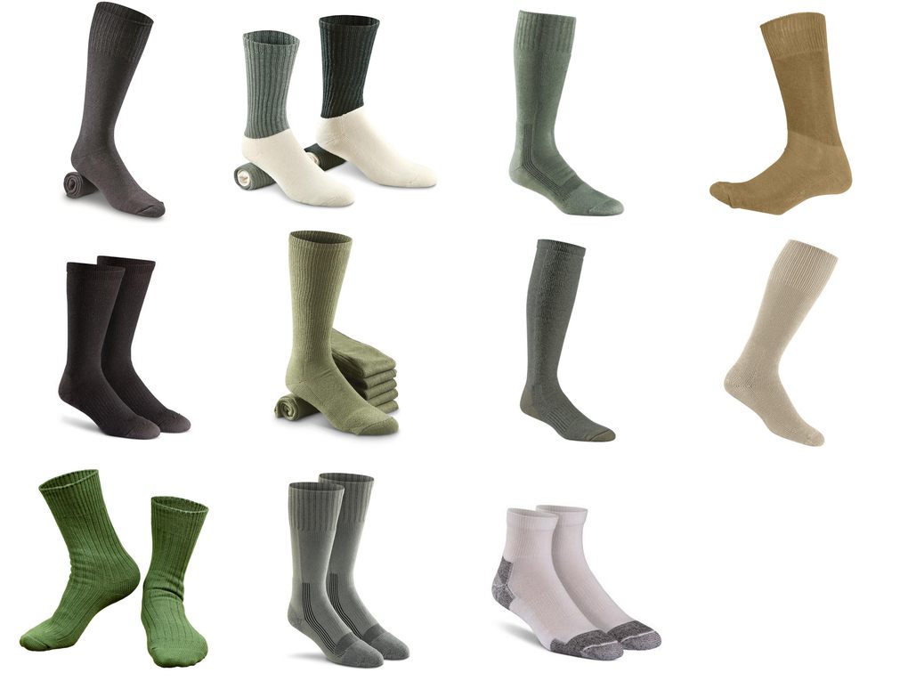 military sock